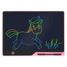 16 inch Rechargeable Children Drawing Board LCD Writing Tablet, Style:Pink / Color Writing - 1