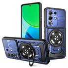 For vivo Y29 4G / T4X 5G Armor Rotating Holder MagSafe Phone Case(Blue) - 1
