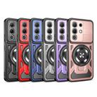 For vivo Y29 4G / T4X 5G Armor Rotating Holder MagSafe Phone Case(Purple) - 2
