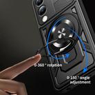 For vivo Y29s 5G / Y04 4G Armor Rotating Holder MagSafe Phone Case(Blue) - 3