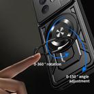 For vivo Y300i / Y39 5G Armor Rotating Holder MagSafe Phone Case(Black) - 3