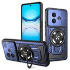 For vivo Y300i / Y39 5G Armor Rotating Holder MagSafe Phone Case(Blue) - 1