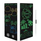 Simple Full Screen LCD Drawing Board Writing Tablet, 6.5+6.0 inch White / Color Writing - 1