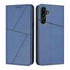 For Samsung Galaxy M16 5G / F16 5G Strong Magnetic Frosted Flip Leather Phone Case(Royal Blue) - 1