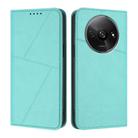 For Redmi A3 4G / A3x 4G Strong Magnetic Frosted Flip Leather Phone Case(Light Blue) - 1