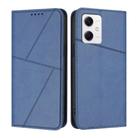 For Xiaomi Poco X5 / Redmi Note 12 5G Global Strong Magnetic Frosted Flip Leather Phone Case(Royal Blue) - 1