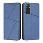 For Redmi Note 11 / 11S 4G Global Strong Magnetic Frosted Flip Leather Phone Case(Royal Blue) - 1