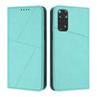 For Redmi Note 11 / 11S 4G Global Strong Magnetic Frosted Flip Leather Phone Case(Light Blue) - 1