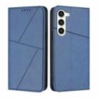 For Samsung Galaxy S23+ 5G Strong Magnetic Frosted Flip Leather Phone Case(Royal Blue) - 1