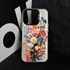 For iPhone 12 Pro Flower Series Color Silver TPU Hybrid PC Phone Case(Colorful Flowers CK114) - 3