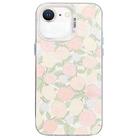 For iPhone SE 2022 / SE 2020 / 8 / 7 Flower Series Color Silver TPU Hybrid PC Phone Case(Tulip CW121) - 1