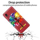 For Samsung Galaxy A1 Core Shockproof Painted Transparent TPU Protective Case(Oil Painting Tree) - 2
