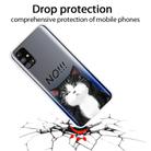 For Samsung Galaxy M31s Shockproof Painted Transparent TPU Protective Case(NO Cat) - 1