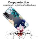 For Samsung Galaxy M31s Shockproof Painted Transparent TPU Protective Case(Gem Flower) - 2