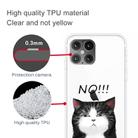 For iPhone 12 mini Shockproof Painted Transparent TPU Protective Case(NO Cat) - 3