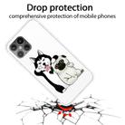 For iPhone 12 mini Shockproof Painted Transparent TPU Protective Case(Selfie Dog) - 2