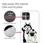 For iPhone 12 mini Shockproof Painted Transparent TPU Protective Case(Selfie Dog) - 3