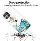 For iPhone 12 Pro Max Shockproof Painted Transparent TPU Protective Case(Mermaid) - 2