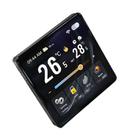 BAC-2005ELW Four Channel WiFi 4 inch Screen Smart Room Thermostat(Black) - 1