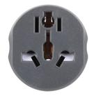 WN-18 German EU Plug Global Travel Adapter Socket(Black White) - 1