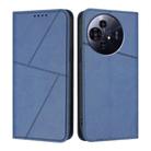 For TCL 50 NxtPaper Strong Magnetic Frosted Flip Leather Phone Case(Royal Blue) - 1