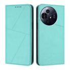 For TCL 50 Pro NxtPaper Strong Magnetic Frosted Flip Leather Phone Case(Light Blue) - 1