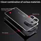 For Honor X70i Frosted Metal Phone Case(Black) - 3