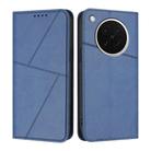 For OPPO Find X8s Strong Magnetic Frosted Flip Leather Phone Case(Royal Blue) - 1