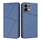 For OPPO K13 5G Strong Magnetic Frosted Flip Leather Phone Case(Royal Blue) - 1