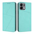 For OPPO K13 5G Strong Magnetic Frosted Flip Leather Phone Case(Light Blue) - 1