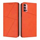 For OPPO Reno14 Pro Global Strong Magnetic Frosted Flip Leather Phone Case(Orange) - 1