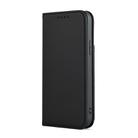 For iPhone 12 mini Strong Magnetism Shockproof Horizontal Flip Liquid Feel Leather Case with Holder & Card Slots & Wallet(Black) - 2