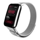 For Xiaomi Mi Band 7 Pro xDfind Magnetic Milanese Steel Watch Band(Silver) - 2