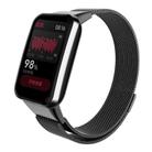 For Xiaomi Mi Band 7 Pro xDfind Magnetic Milanese Steel Watch Band(Black) - 2