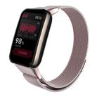 For Xiaomi Mi Band 7 Pro xDfind Magnetic Milanese Steel Watch Band(Rose Pink) - 2