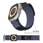For Apple Watch 46mm / 49mm / 45mm / 44mm xDfind Loop Nylon Watch Band(Blue) - 3
