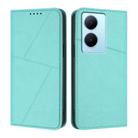 For vivo Y78 / Y78+ / V29 Lite Strong Magnetic Frosted Flip Leather Phone Case(Light Blue) - 1