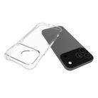 For iPhone 17 Pro Max Big Hole Shockproof Non-slip Thickening TPU Phone Case(Transparent) - 3