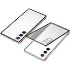 For ZTE nubia Red Magic 10 Air Snap Buckle Metal Frame Frosted Phone Case(Silver) - 1