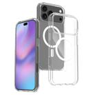For iPhone 17 Pro Max Scratchproof PC Hybrid TPU Magsafe Phone Case(Transparent) - 1