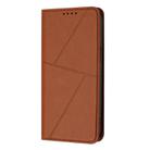 For Huawei Enjoy 50 Strong Magnetic Frosted Flip Leather Phone Case(Coffee Color) - 2
