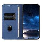 For Huawei Pura 70 Pro / Pura 70 Pro+ Strong Magnetic Frosted Flip Leather Phone Case(Royal Blue) - 3