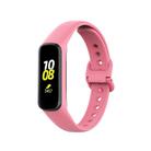 For Samsung Galaxy Fit2 R220 xDfind Solid Color Silicone Watch Band(Pink) - 1