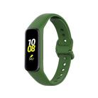 For Samsung Galaxy Fit2 R220 xDfind Solid Color Silicone Watch Band(Army Green) - 1
