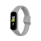 For Samsung Galaxy Fit2 R220 xDfind Solid Color Silicone Watch Band(Light Grey) - 1