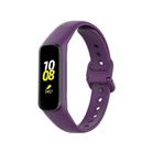 For Samsung Galaxy Fit2 R220 xDfind Solid Color Silicone Watch Band(Purple) - 1