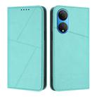 For Honor X7 / Play 30 Plus Strong Magnetic Frosted Flip Leather Phone Case(Light Blue) - 1