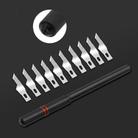 Ergonomic Non-slip Carving Glue Remover Knife Set, Model:NO.4 - 1