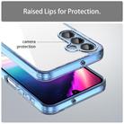 For Samsung Galaxy A16 5G PC Hybrid TPU Airbag Shockproof Phone Case(Transparent Blue) - 3