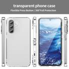 For Samsung Galaxy A36 5G PC Hybrid TPU Airbag Shockproof Phone Case(Transparent) - 2